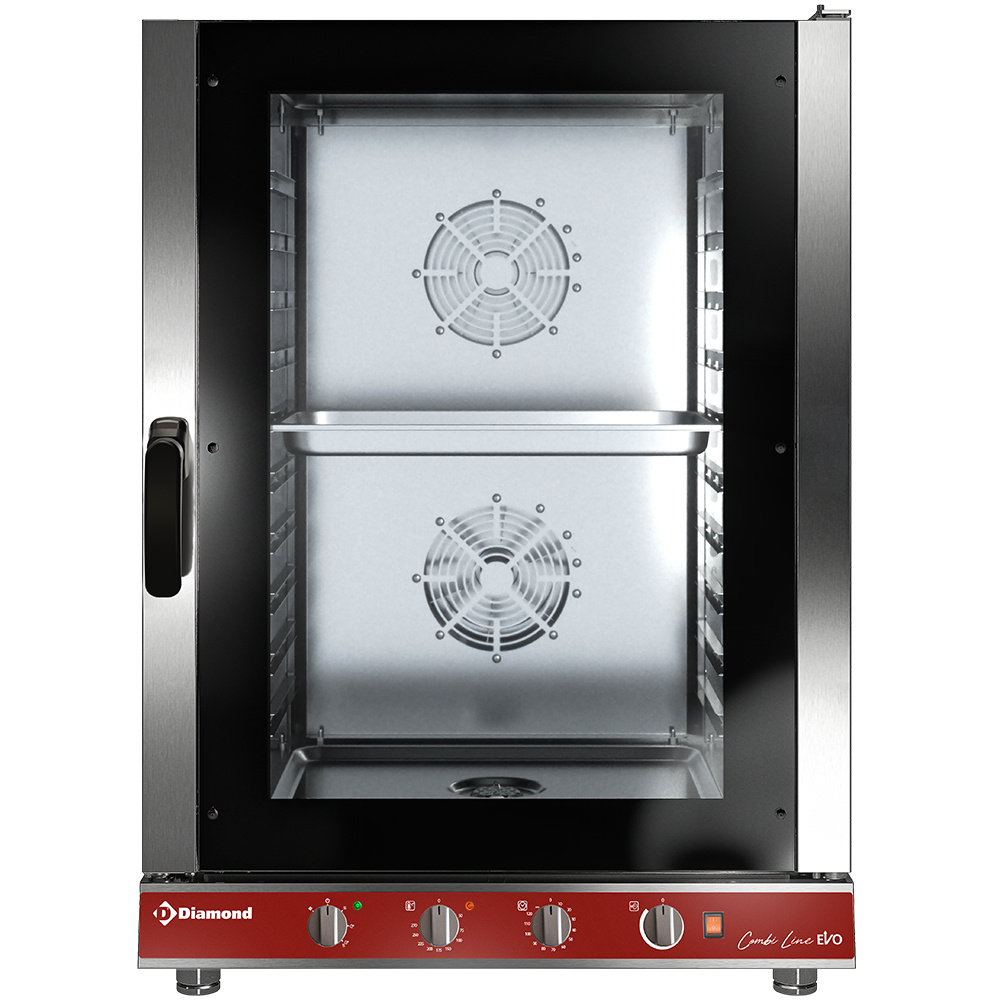 Diamond Kombidämpfer Direkt Elektro Ofen Dampf/Konvektion 10x GN 1/1 mechanisch