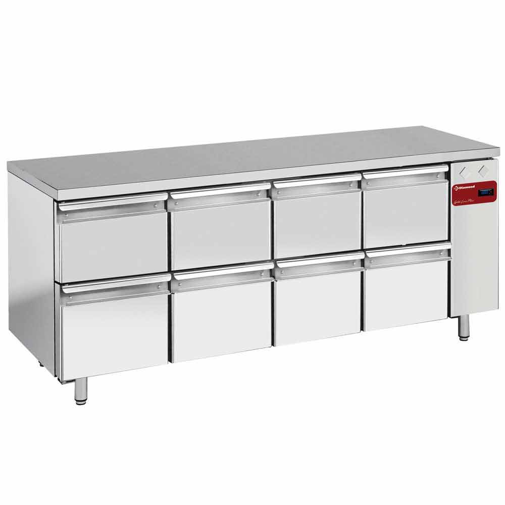 Diamond 700 MM / GN 1/1 Kühltisch bestehend aus :