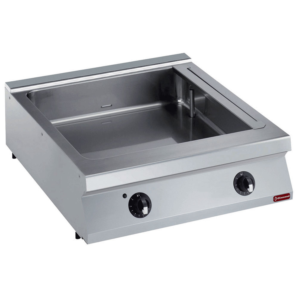 Diamond Kochserie 900+ Elektro Bain-Marie, 8 GN 1/3 h150 mm -TOP-