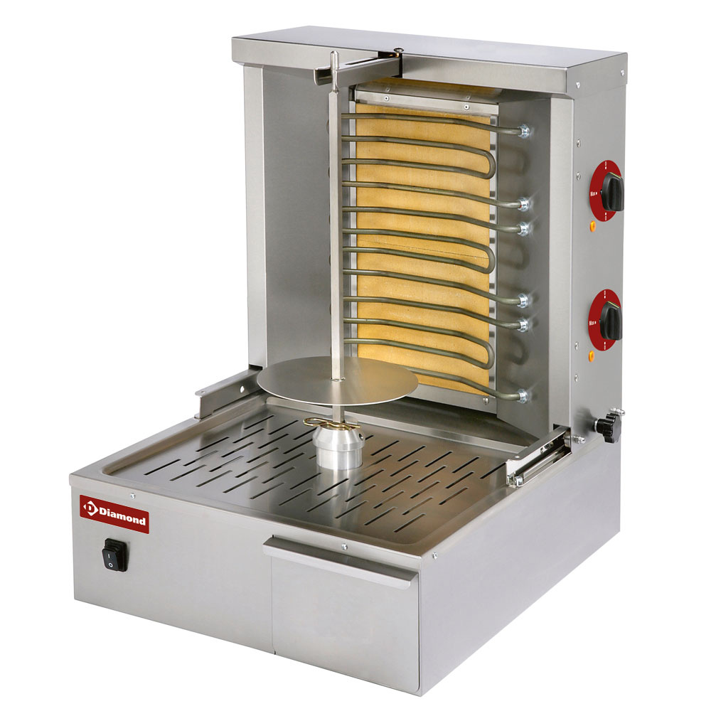 Diamond Gyros Kebab Geraet Elektro Gyrosgrill 20 kg