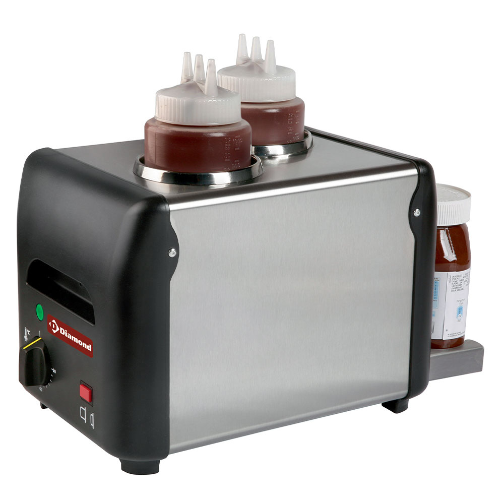 Diamond Capacité 2x 1 Lt Erhitzer für Aufstrich- , Flüssigschokolade, Honig, Saucen, Käse (2x 1 Lit)