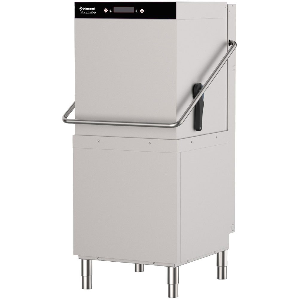 Durchschubspülmaschine, Korb 500x500 mm "Full Hygiene"
