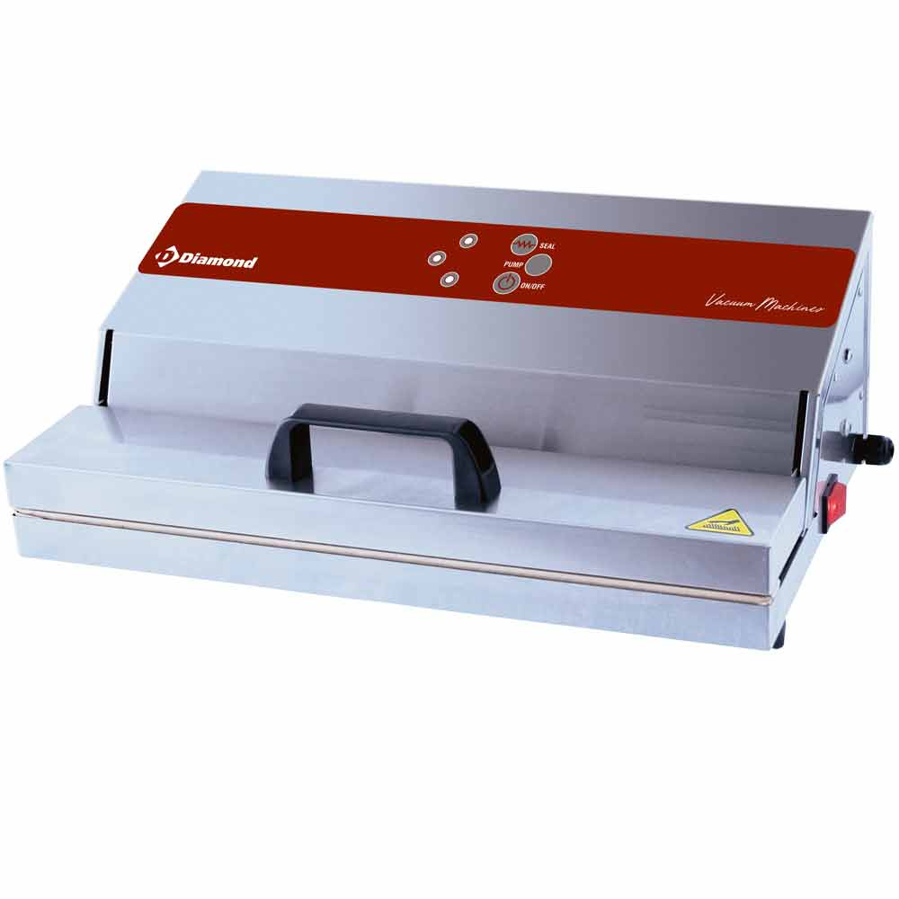 Diamond Vakuummaschine Vakuum-Maschine Edelstahl, Pumpe 26 L/Min., Schweißen 430 mm