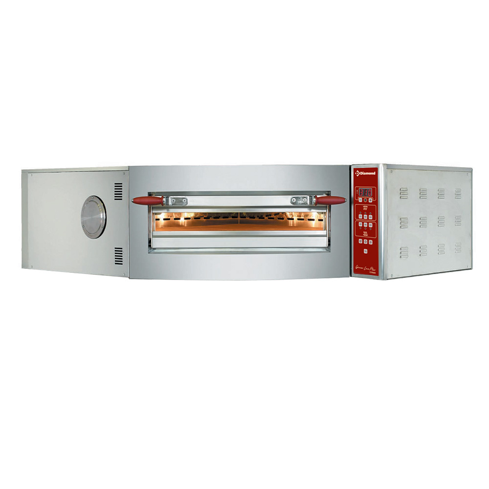 Diamond ELECTRIC / DIGITAL Elektrischer Ofen, Eck-Model, 1 Kammer, 8 Pizzen Ø 350 mm