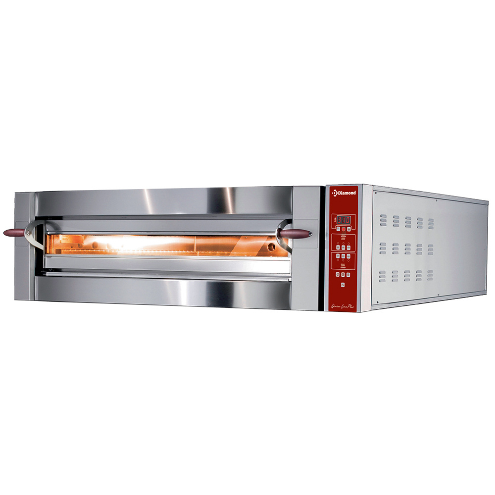 Diamond Pizzaoefen Elektro Ofen, 1 kammer, 6 Pizzen Ø 350 mm