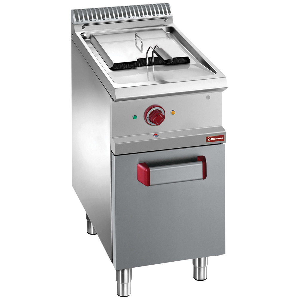 Diamond Kochserie OPTIMA 700 Elektrische Fritteuse, 1 Becken, 13 Liter auf Unterbau