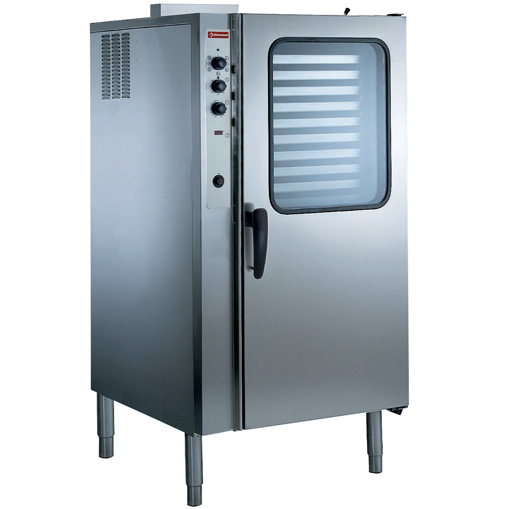 Diamond ELECTRIC Elektro Konvektionsofen 20x GN 2/1, mit Luftbefeuchter