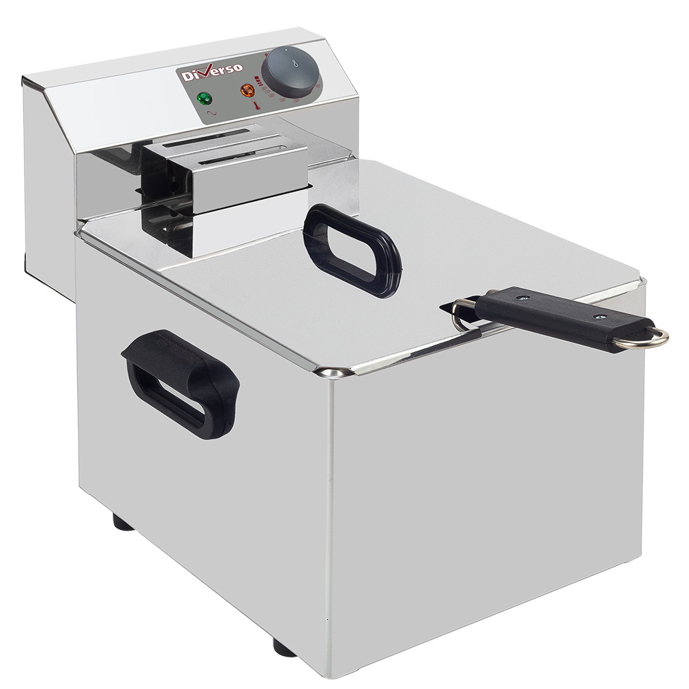 Diverso Friteusen Elektro-Tischfriteuse 7 Liter