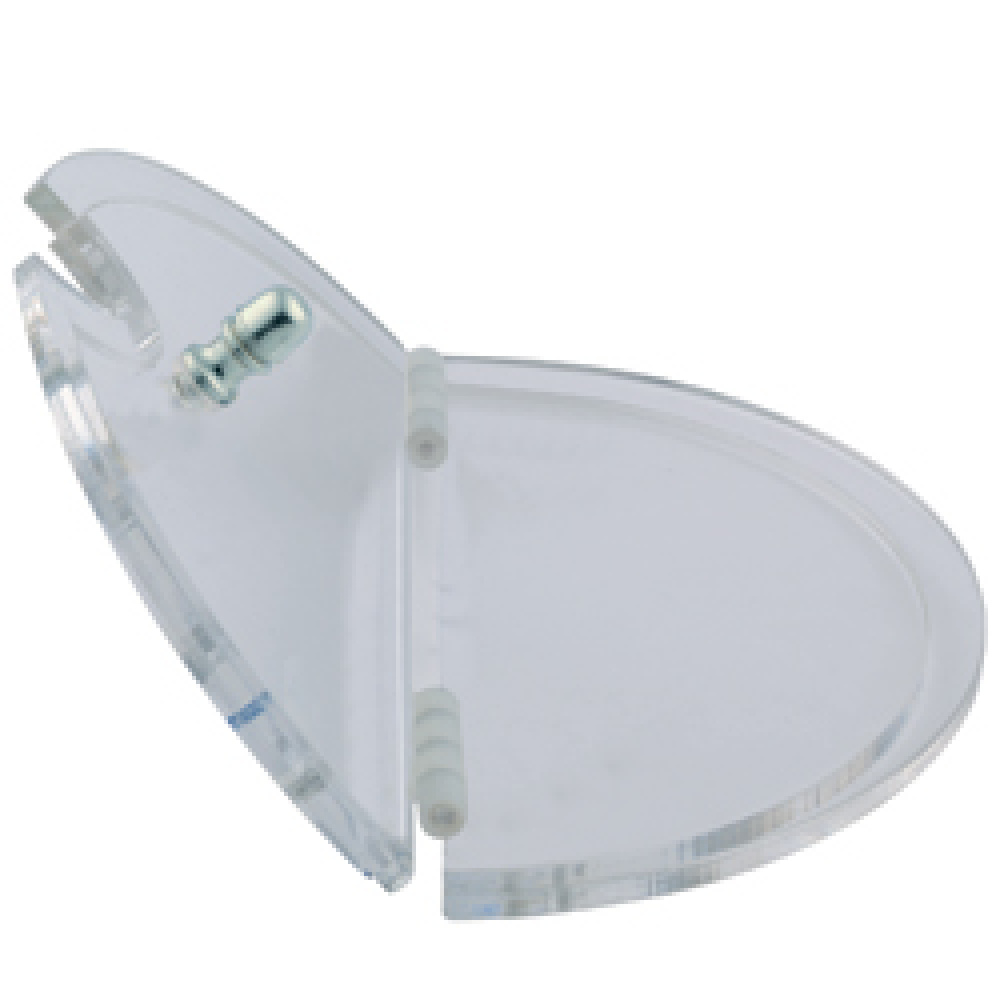 Diamond Présentoirs von yoghurt Deckel aus Plexiglas Ø 280 mm