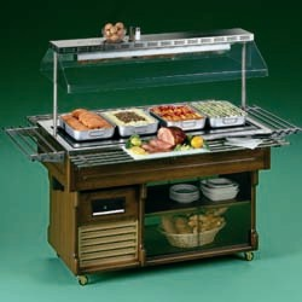 Diamond Buffets Buffet Cerankochfläche Kapazität 4 GN 1/1