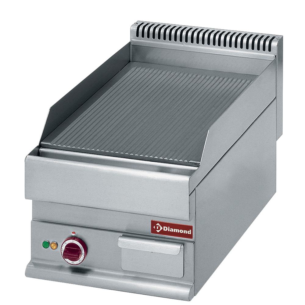 Diamond ELECTRIC Gerillte Elektrokochplatte -top- "Alpha 650"