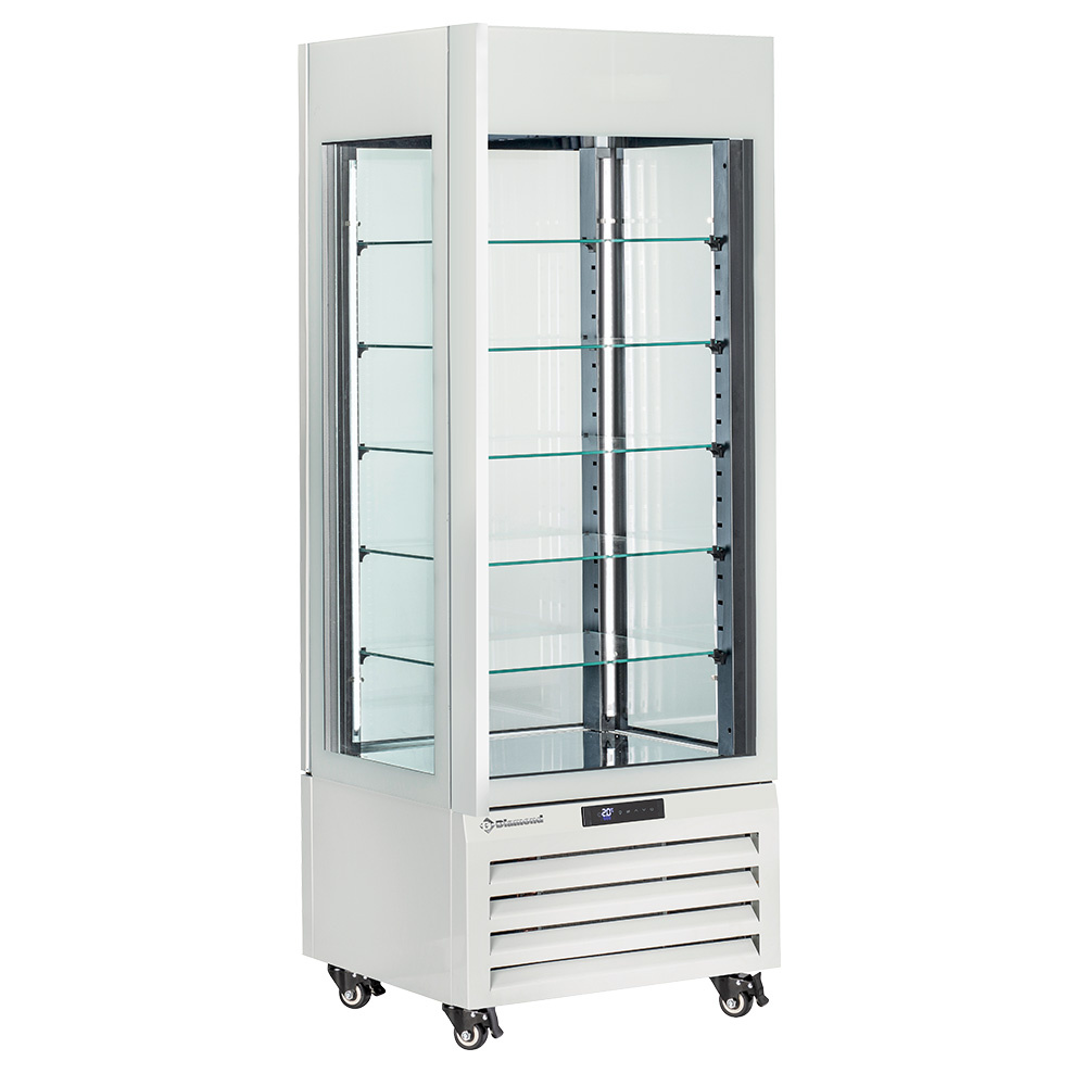 Diamond 440 Lt / PATRY-ICE CREAM Volle Vitrine 440 Lt., 5 Glasstufen, belüftet - ICE CREAM & PASTRY - WEISS