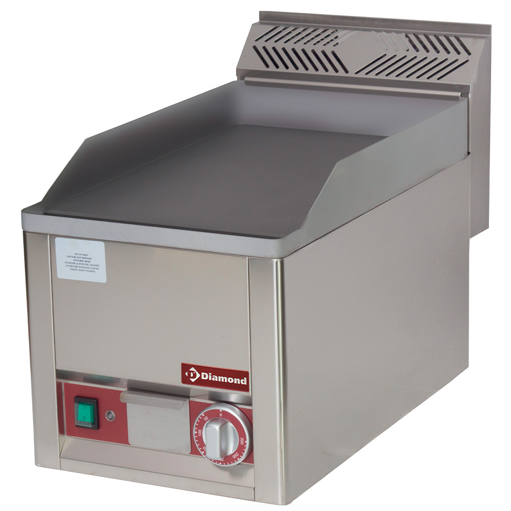 Diamond ELECTRIC Elektro Grillplatte, glatt, -Top-