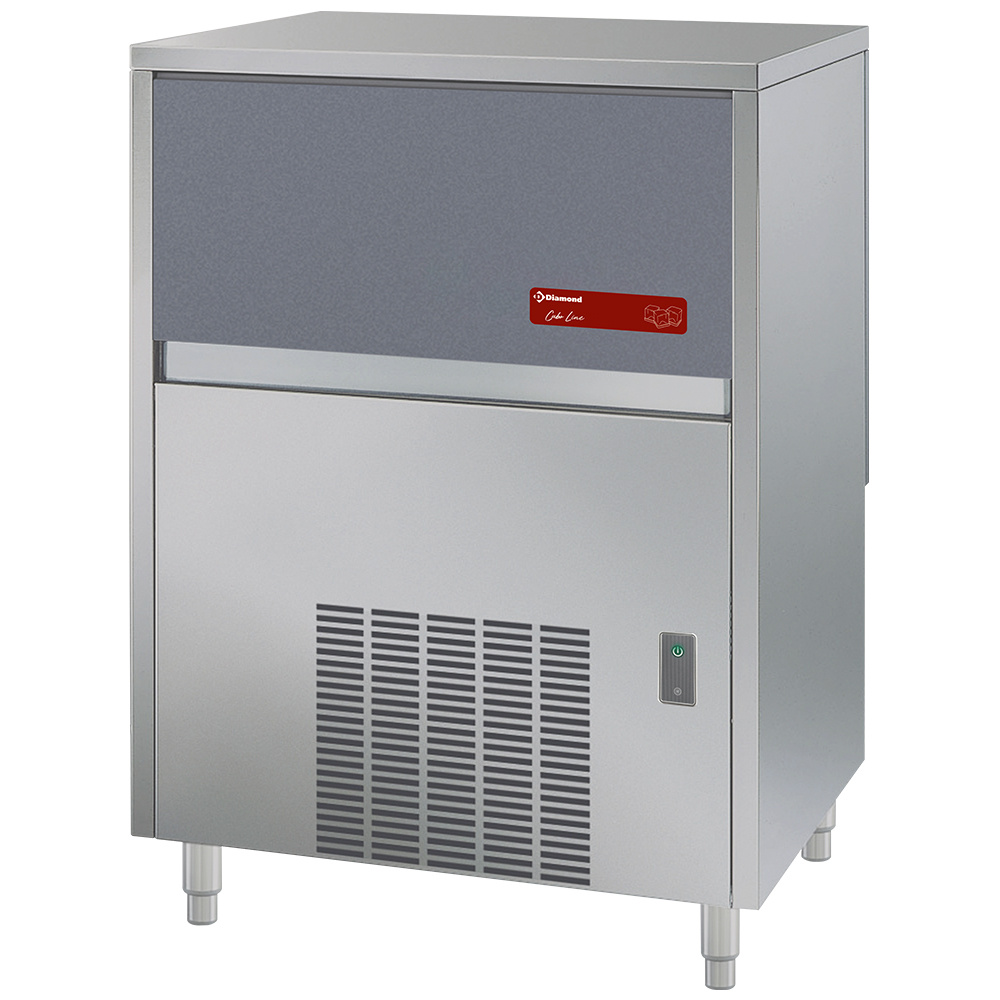 Diamond Eiswürfelbereiter Eiswürfelbereiter CUBO ICE 72 kg, mit 40-kg-Vorratsbehälter – WASSER
