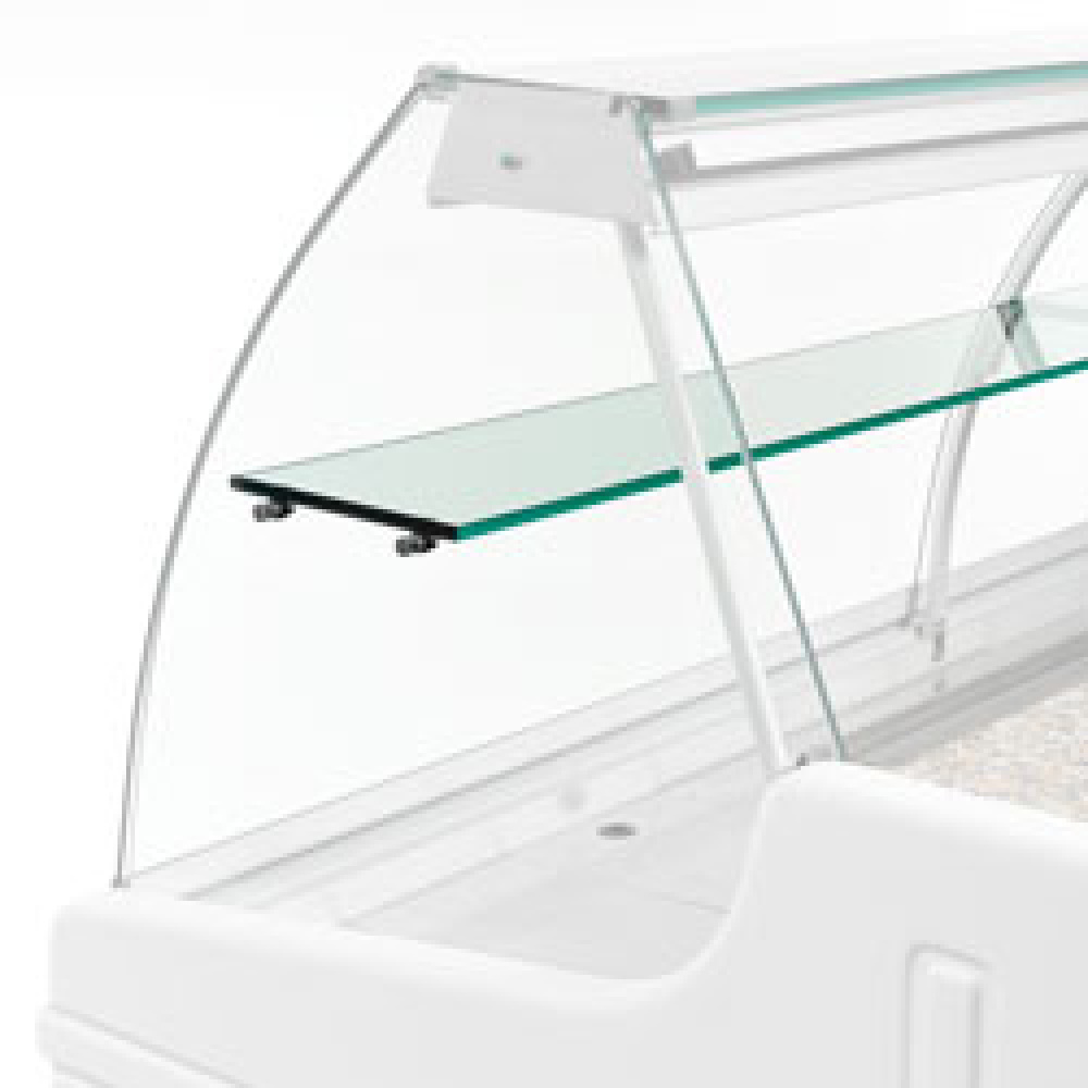 Diamond Vitrinen-Theken Option: Zwischenboden Aus Glas TONGA  3500 mm