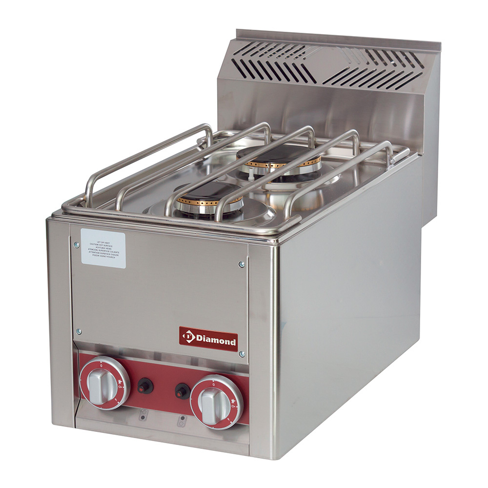 Diamond Kochserie Snack 600 Gasherd 2 Brenner, -Top-