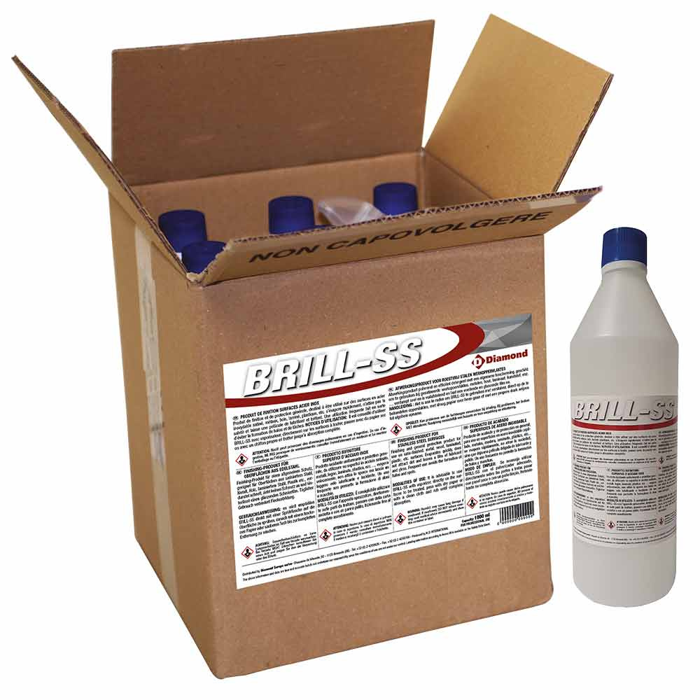 Diamond Edelstahlpflege Finishing-mittel für edelstahl - 1 FL. x 1 KG