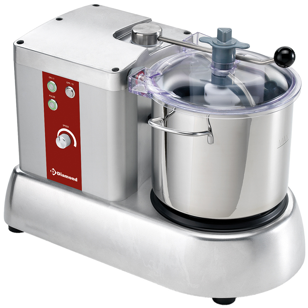 Diamond Cutter Cutter aus Edelstahl, 9 Liter, Geschwindigkeitsregler
