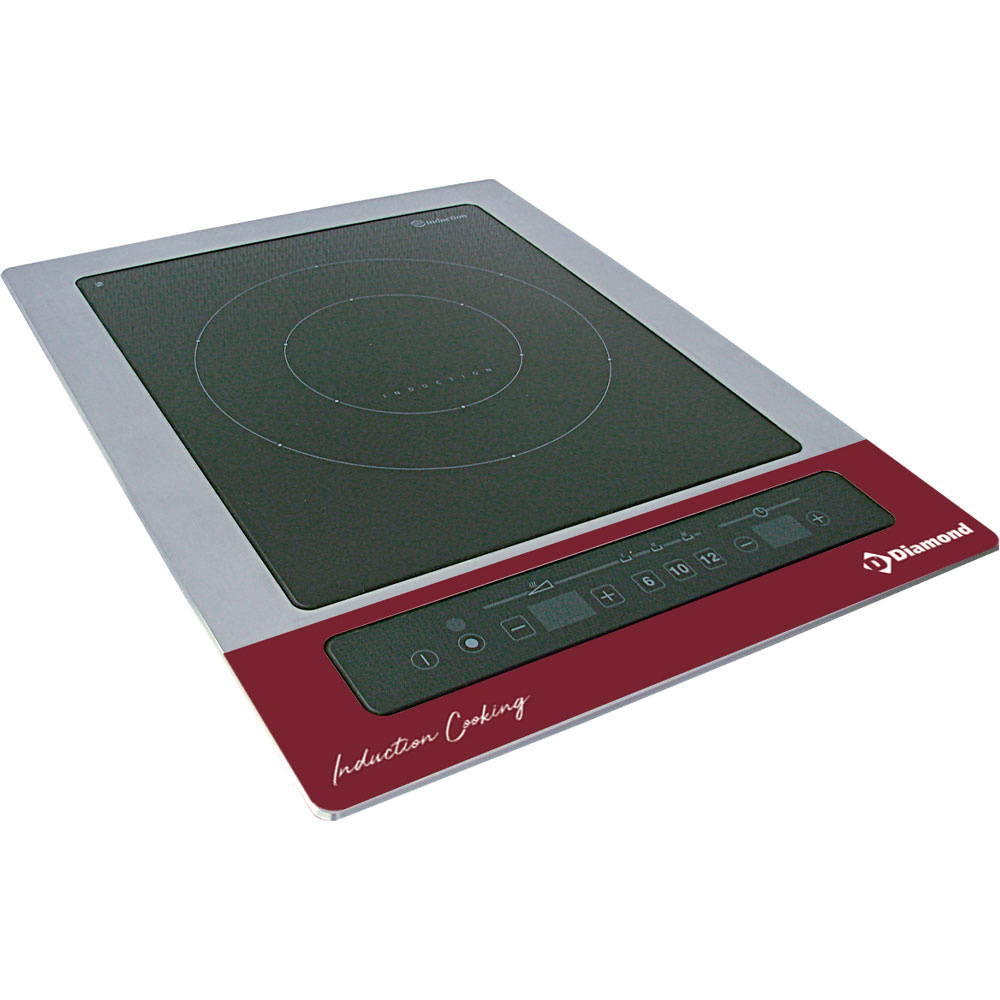 Diamond Gamma Drop In / Show Cooking Induktionsplatte "zum Einbauen" 3,6 kW, Touch-Tasten