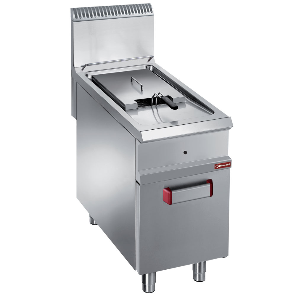 Diamond GAS Gasfritteuse 1 Becken 18 Lit., auf Unterschrank