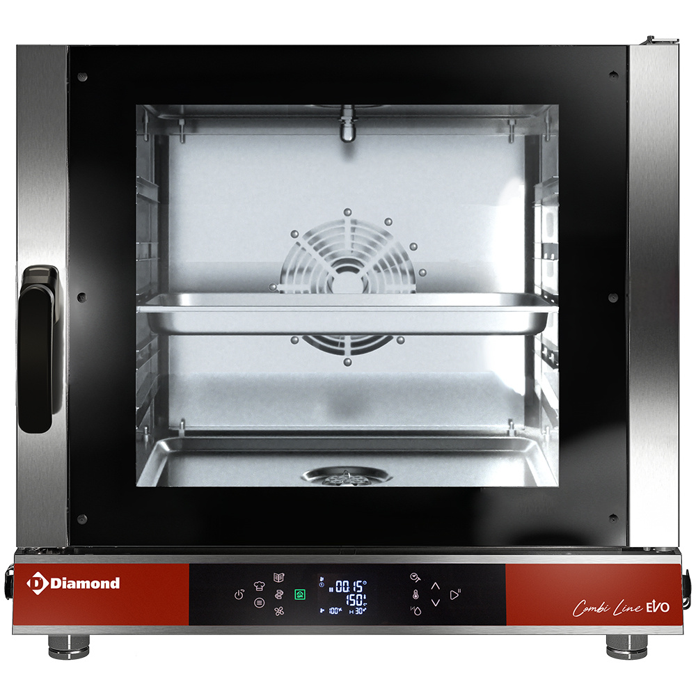 Diamond Kombidämpfer Direkt Elektroofen Dampf/Konvektion TOUCH/DIGIT, 5x GN 1/1 - AUTO-CLEANING