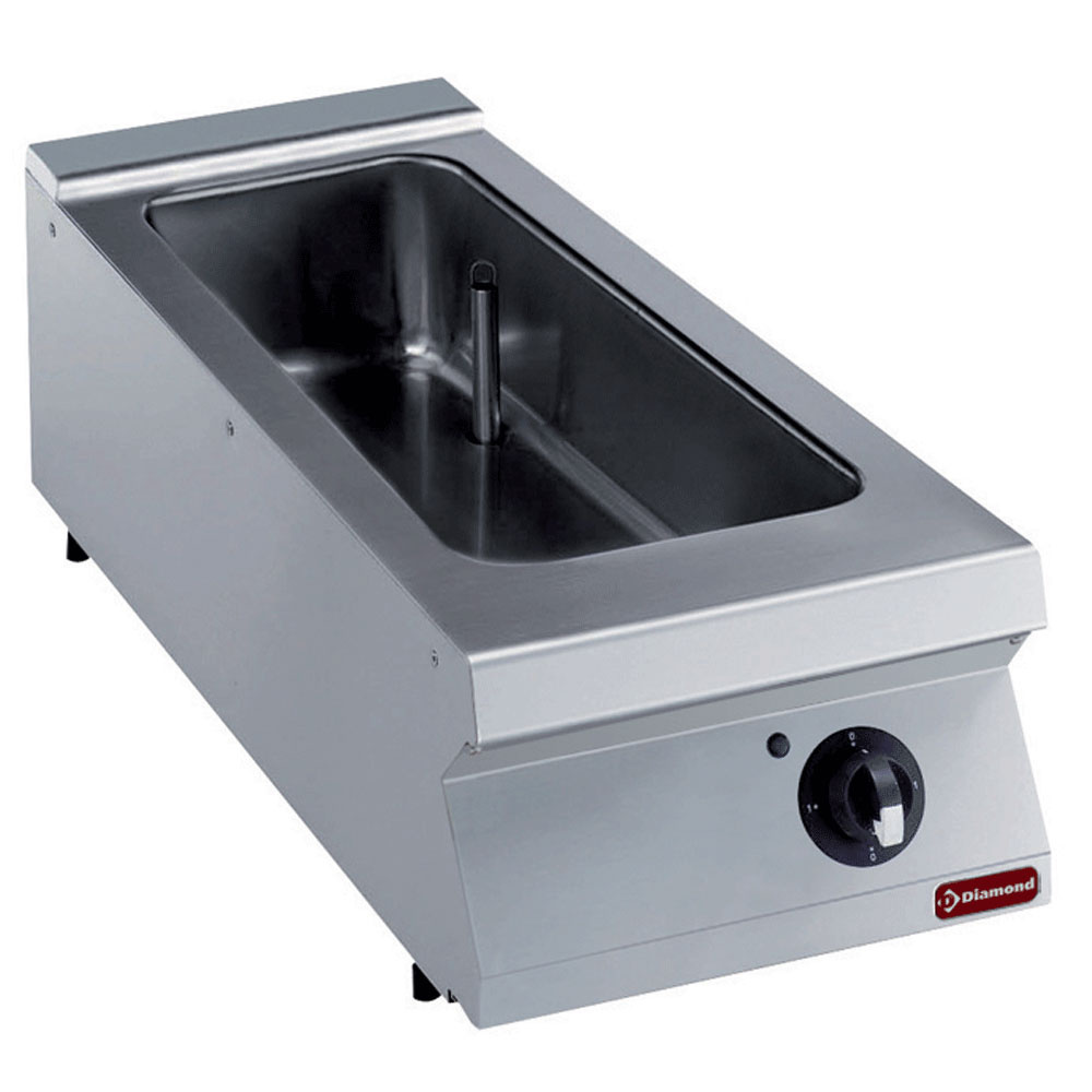 Diamond Kochserie 900+ Elektro Bain-Marie, 4 GN 1/3 h150 mm -TOP-