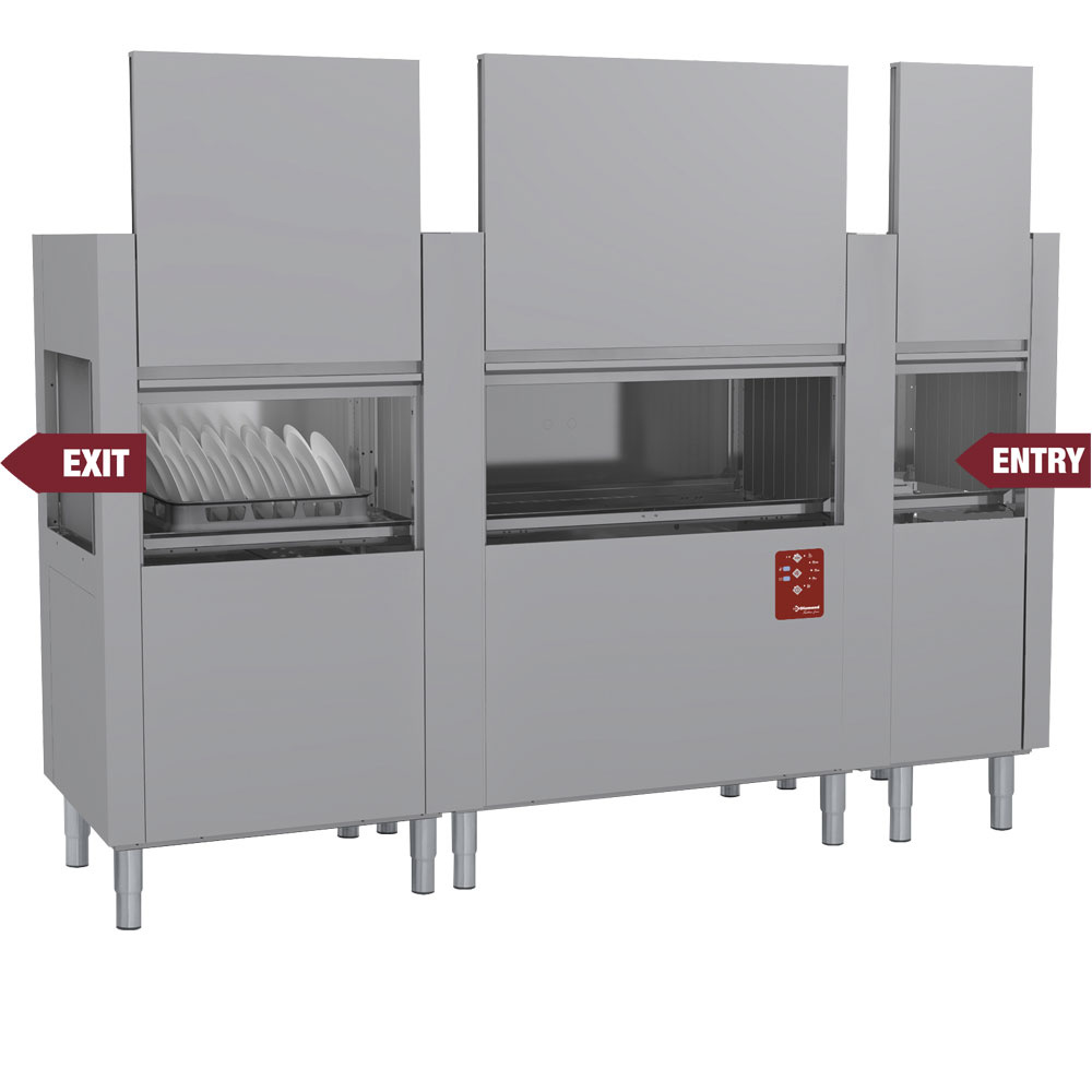 Diamond RIGHT ENTRY Korbtransportspülmaschine 270 Körbe/St