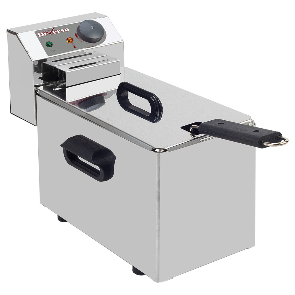 Diverso Friteusen Elektro -Tischfriteuse 4 Liter