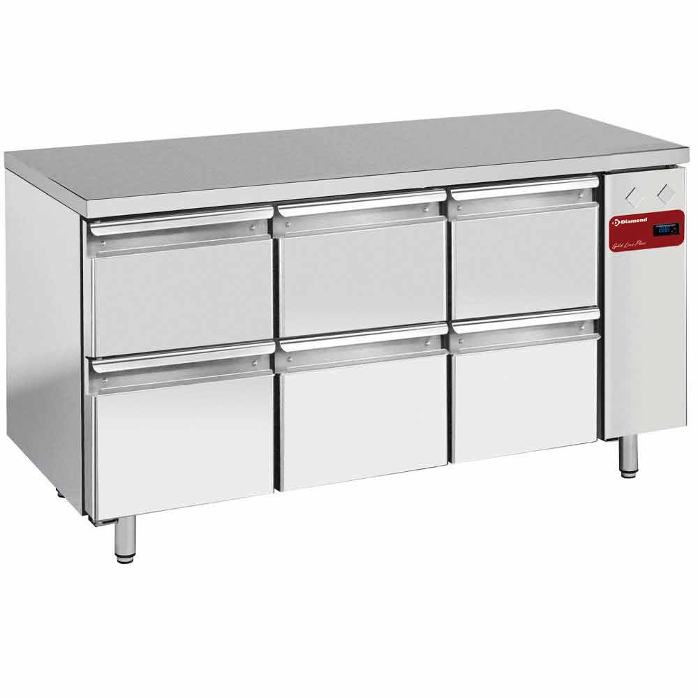 Diamond 700 MM / GN 1/1 Kühltisch bestehend aus :