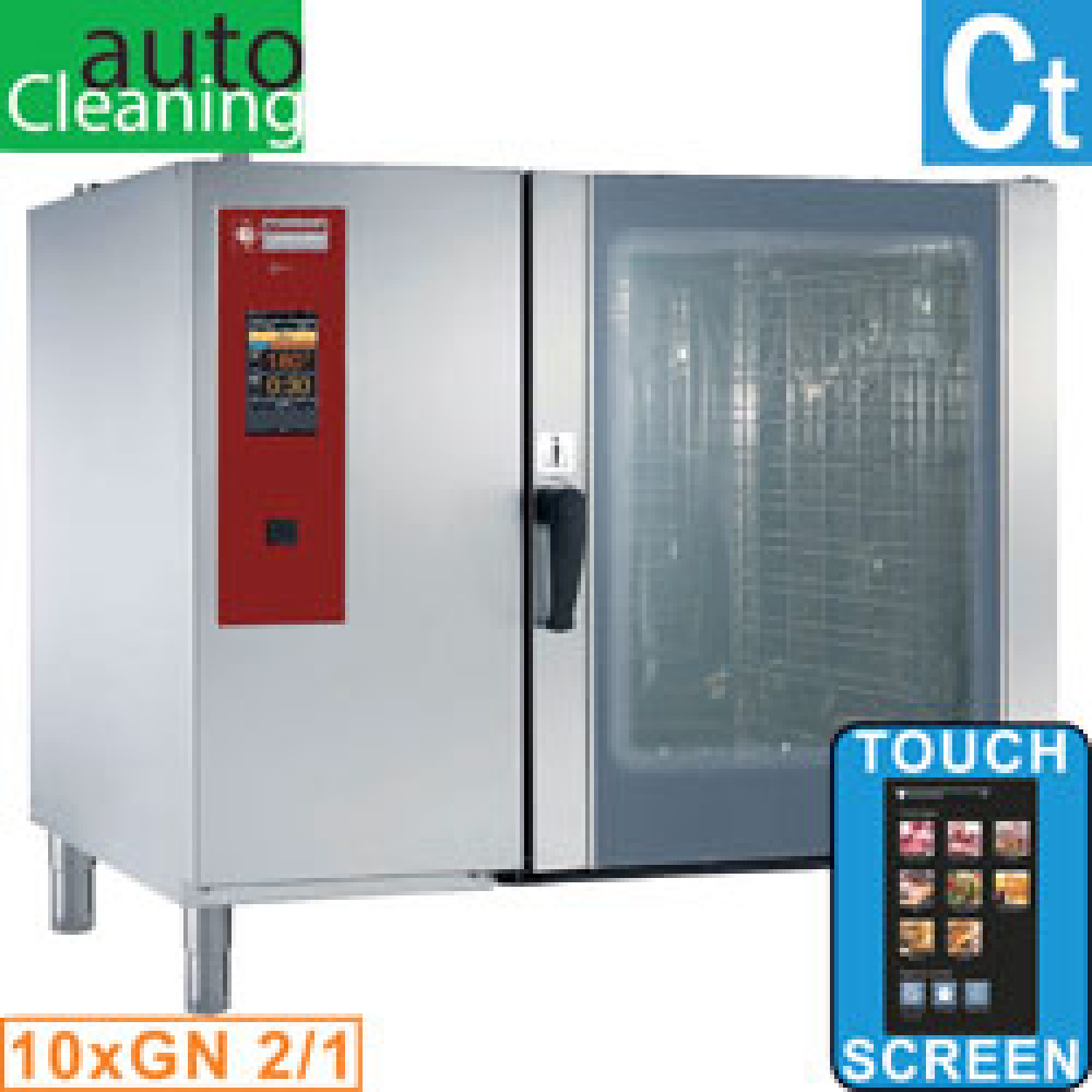 Diamond ELECTRIC Elektro Kombidämpfer  "TOUCH" mit Boiler & Konvektion 10xGN2/1+ Reinigung