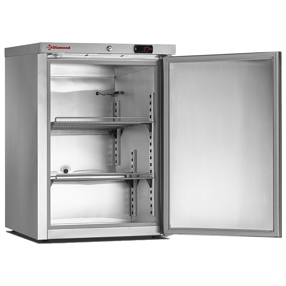 Diamond Kuehl/Gefrieschraenke Gefrierschrank, statisch, 150 Liter. aus Edelstahl