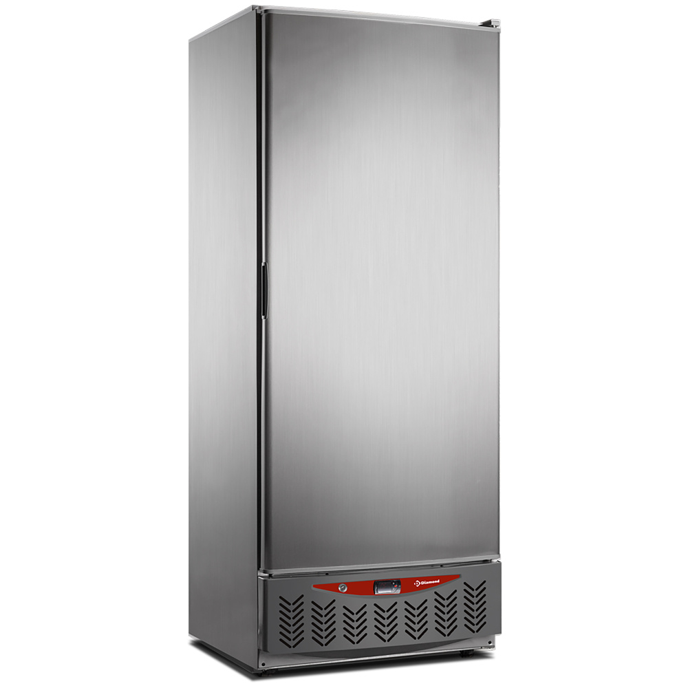 Diamond Kuehl/Gefrieschraenke Umluftkühlschrank, 525 Liter, GN2/1+600x400, Edelstahl
