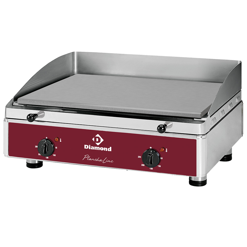 Diamond Grillplatten Elektro Grillplatte glatt