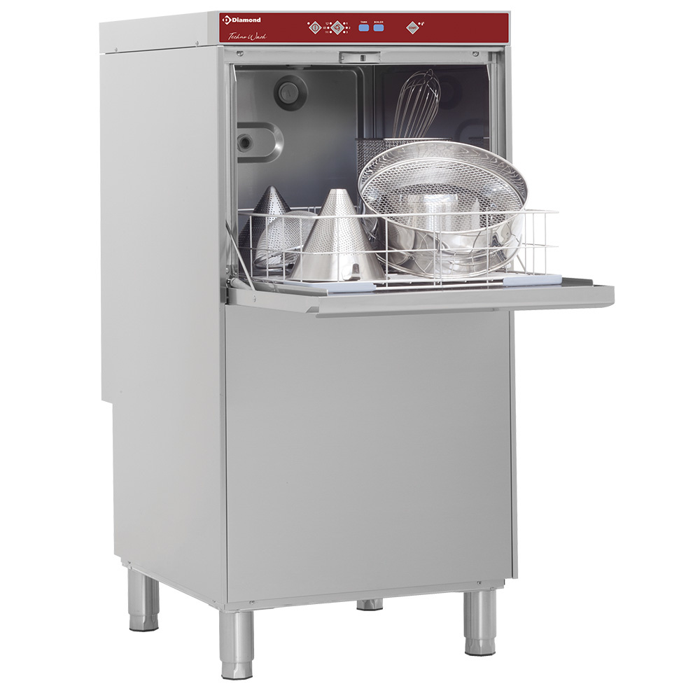 Diamond DOUBLE SKIN Topfspülmaschine Korb 500x600 mm + Break Tank
