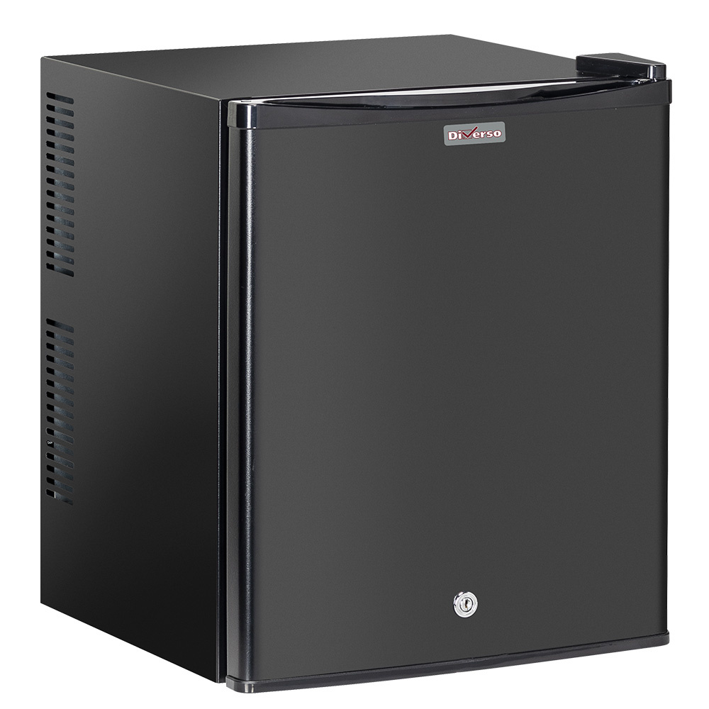 Diverso Minibar-Kuehlschraenke Minibar geschlossene Türfront, 40 Liter - SCHWARZ