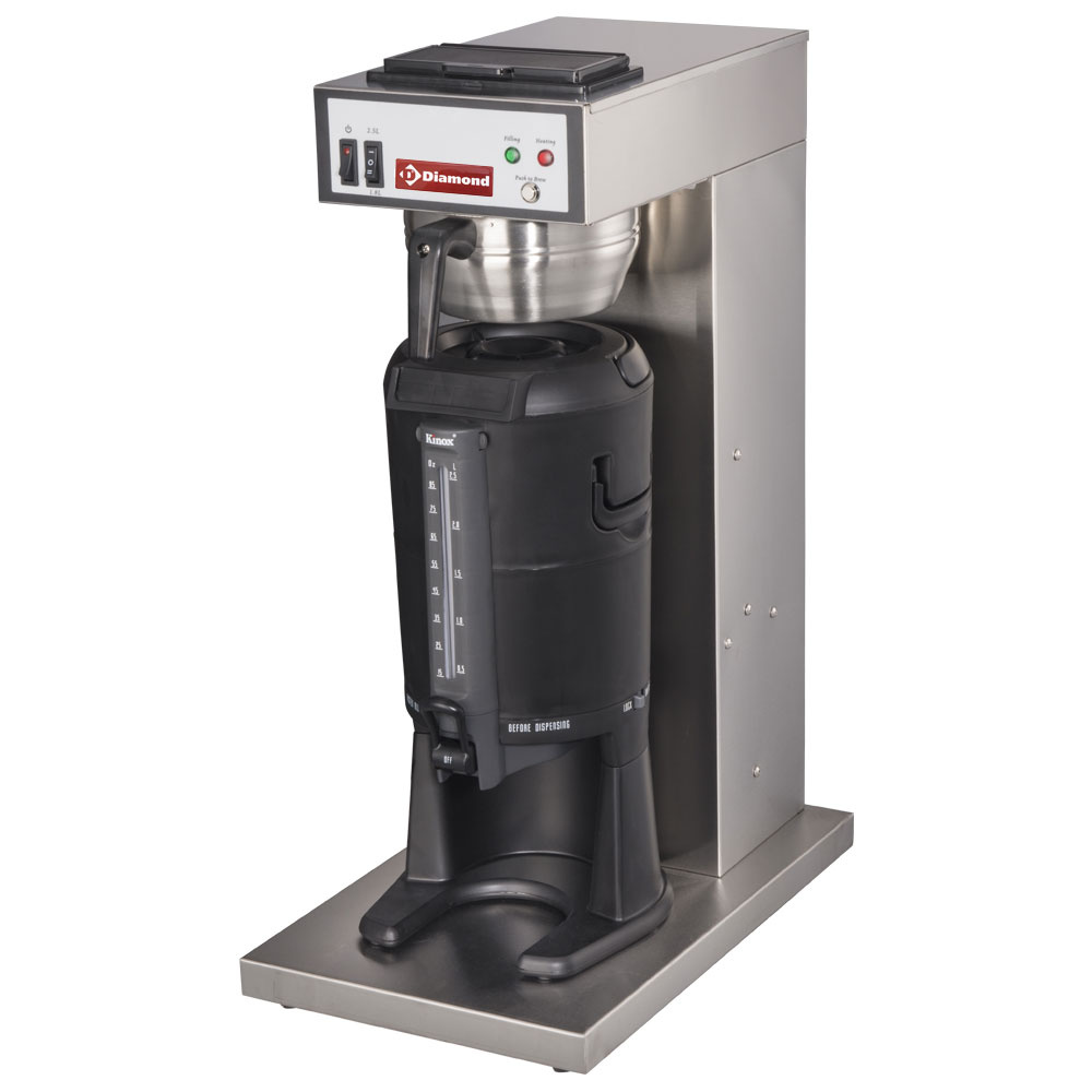 Diamond Kaffeemaschinen Filter Kaffeemaschine, 1 Gruppe behälter 2,5 Lit -  Automatisch