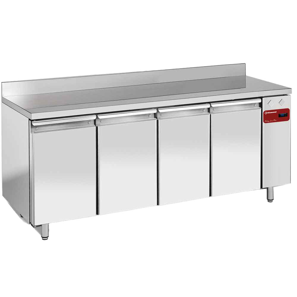 Diamond 800 MM / EN 600X400 Tiefkühlschrank "Wandaufstellung", für Bleche, 4 Türen in 600x400, 760 Liter, Umluft  (ohne Aggregat)