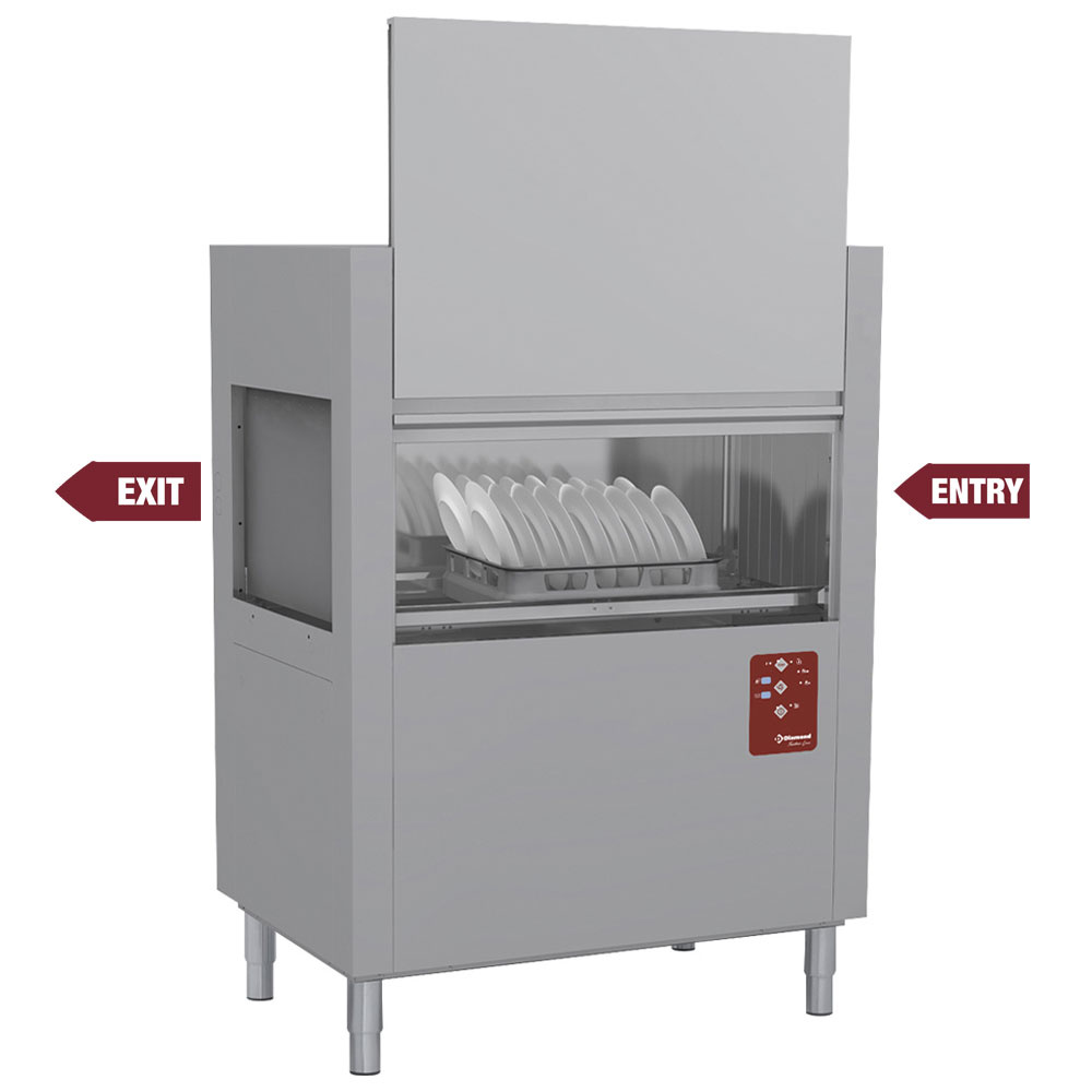 Diamond RIGHT ENTRY Korbtransportspülmaschine 120Körbe/St