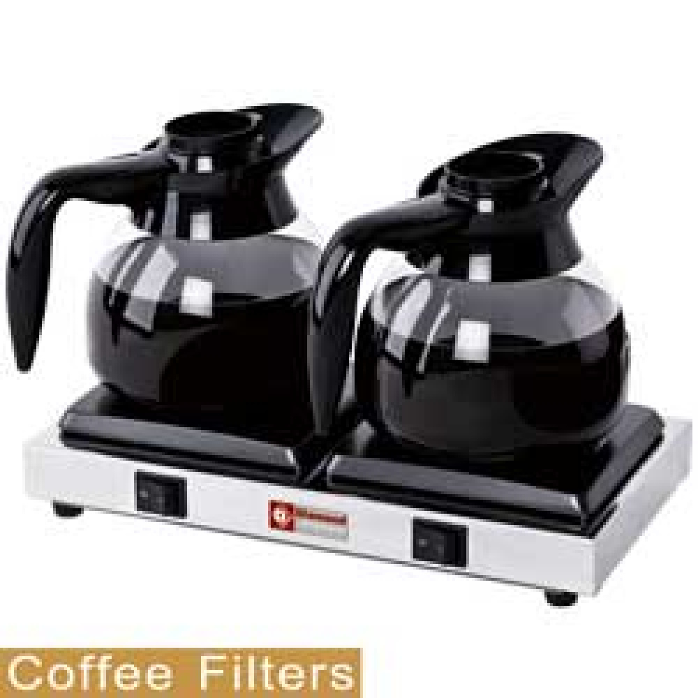 Diamond Kaffeemaschinen Warmhalteplatten für 2 Kaffeekannen