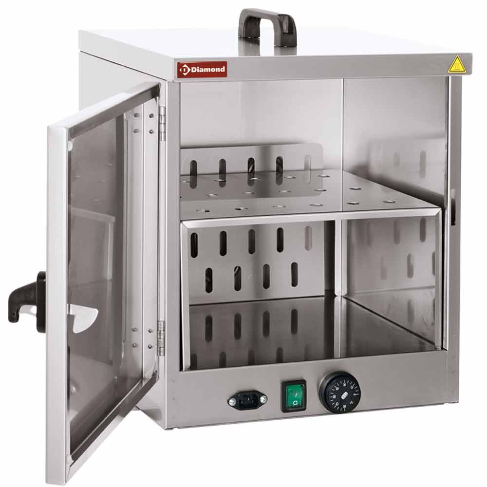 Diamond Room Service Elektro Wärmebox aus Edelstahl für TDR/SC
