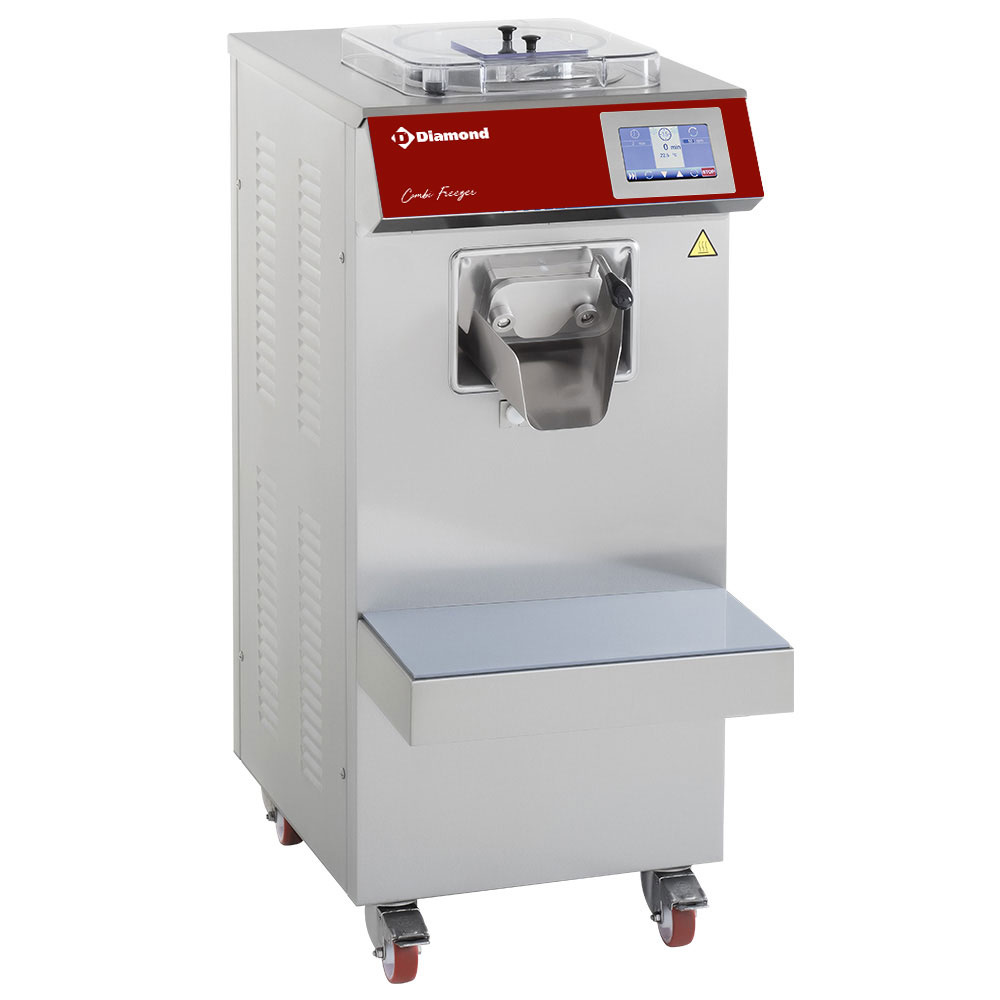 Diamond Kombi-Pasteurisierer-Turbinen Pasteurisiermaschine und Eiscre 35 L/Std, Wasserkon. VV/TS