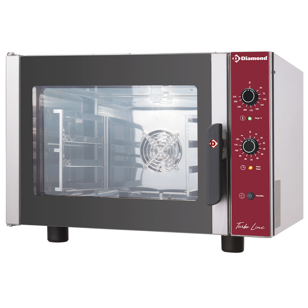 Diamond Konvektionsöfen Elektro-Konvektionsofen  4x GN 2/3 + Befeuchter manuell