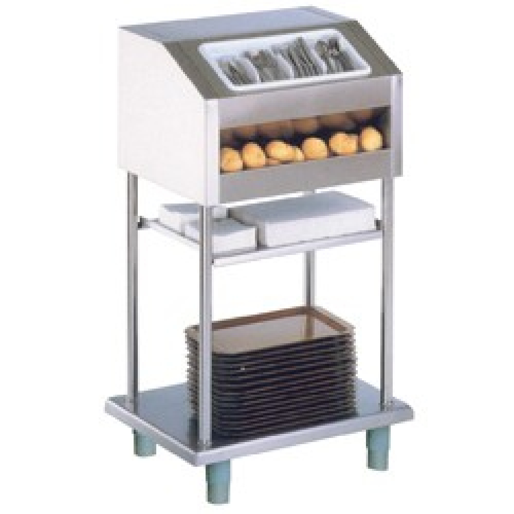 Diamond Modulare Self-service 700 Element Tablett-, Besteck- und Brotspender