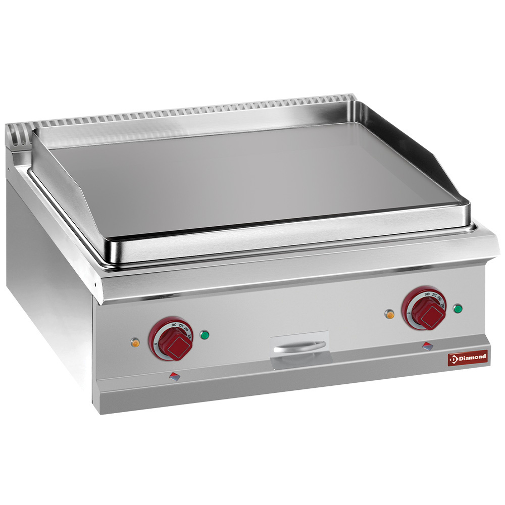 Diamond Kochserie OPTIMA 700 Elektro Grillplatte, glatt, Modul 1/1 - OBERPLATTE-