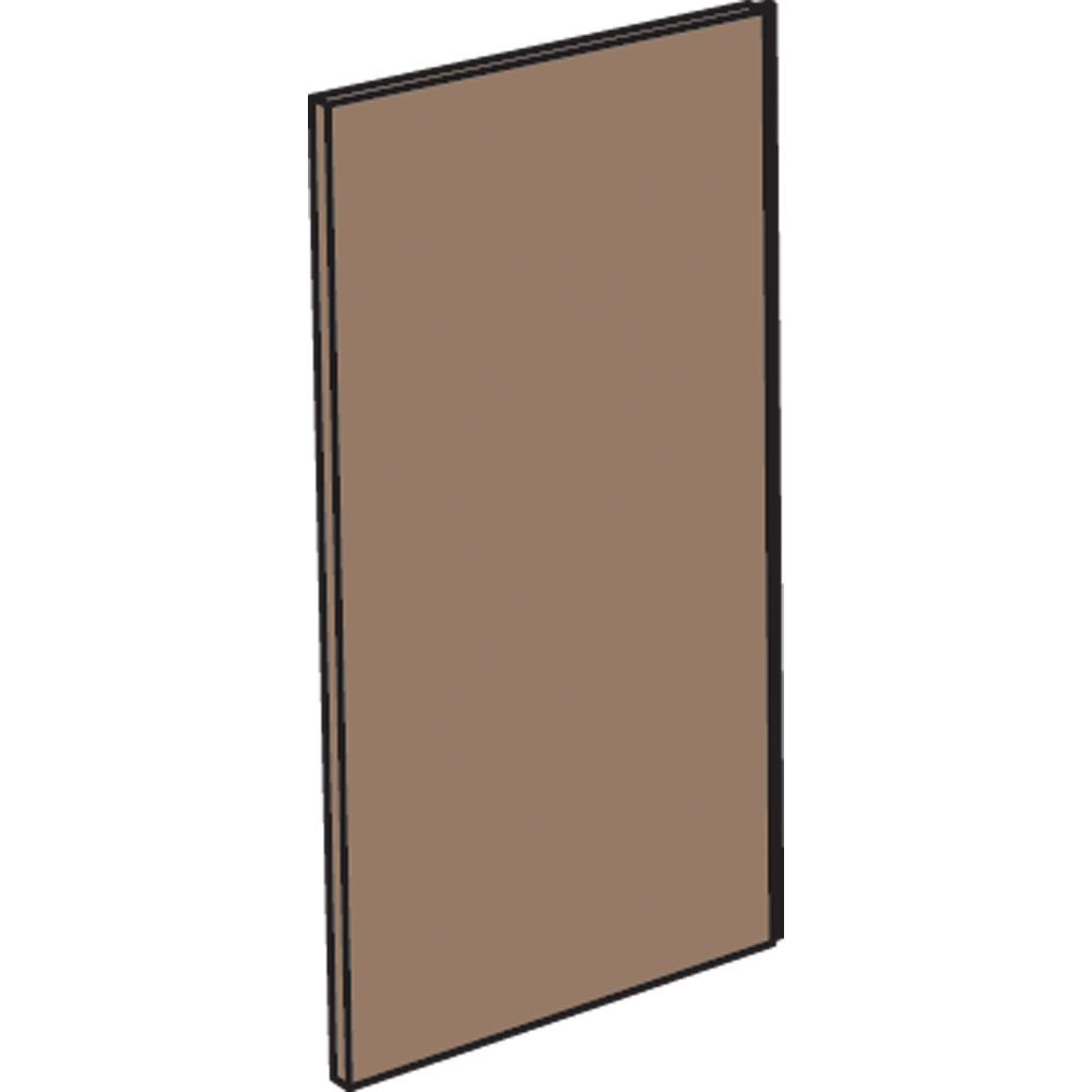 Diamond Modulare Self-service 800 Verkleidungspaneel "Holzfarben" Eckelement 45°