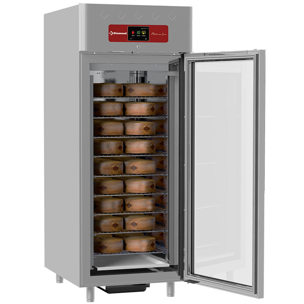 Diamond 850 Lt / FERMENTING AGING Reifeschrank 850 Liter, belüftet, 1 Glastür 20x GN 2/1