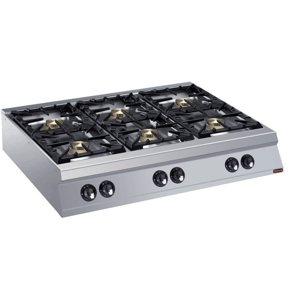 Diamond GAS Gasherd 6 Brenner -TOP-