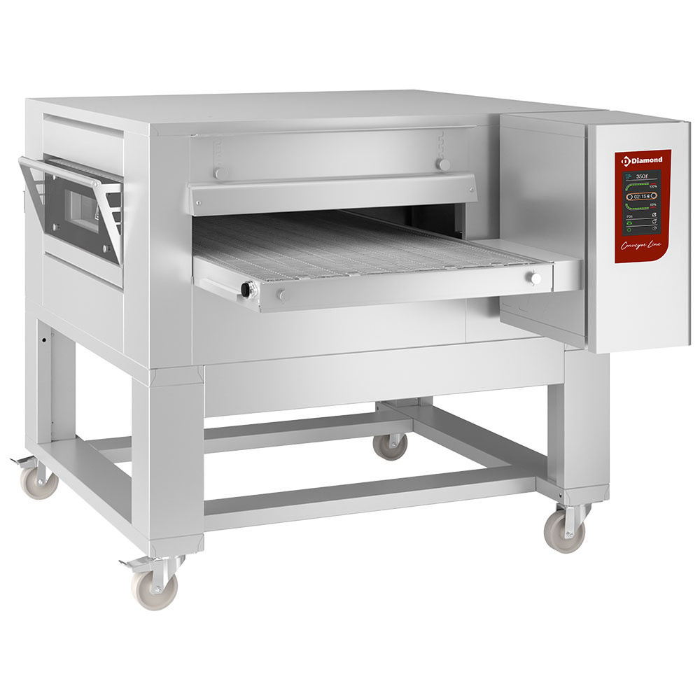 Diamond Durchlaufoefen Elektro Kettenbandofen Umluft 650 mm - TOUCH SCREEN