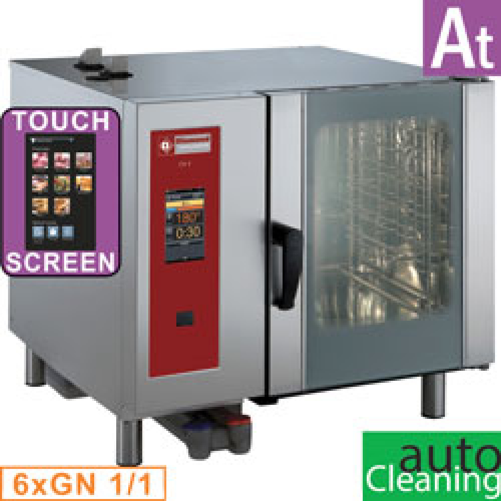 Diamond ELECTRIC Elektro Kombidämpfer "TOUCH" mit Boiler & Konvektion 6xGN1/1+ Reinigung