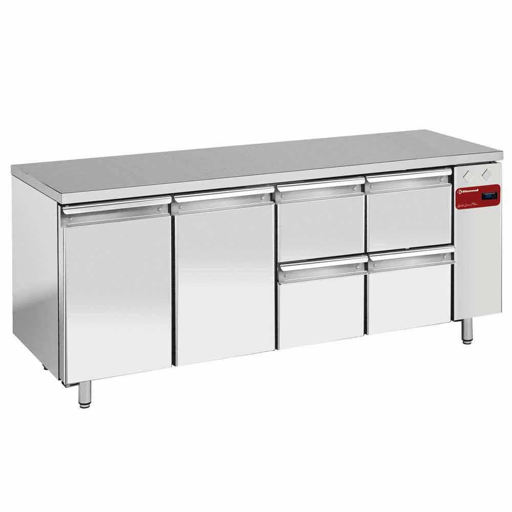 Diamond 700 MM / GN 1/1 Kühltisch bestehend aus :